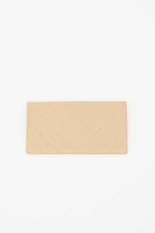 Chanel Quilted Leather CC Pouch