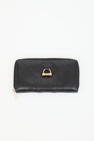 Saint Laurent Leather Muse Wallet