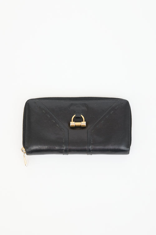 Saint Laurent Leather Muse Wallet