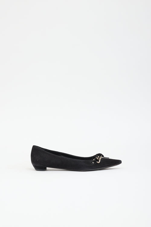 Prada Suede Flat