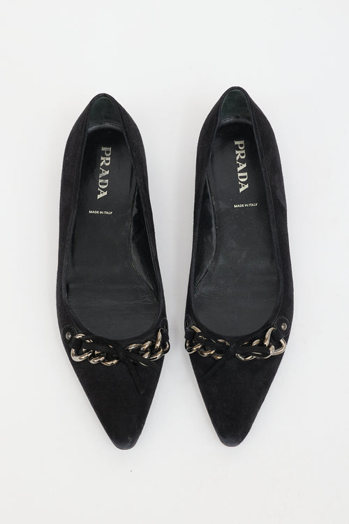 Prada Suede Flat