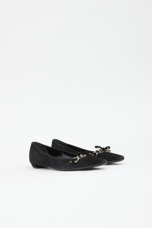 Prada Suede Flat