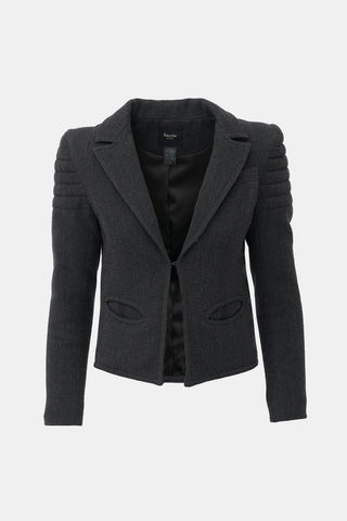 Smythe Wool Cropped Blazer