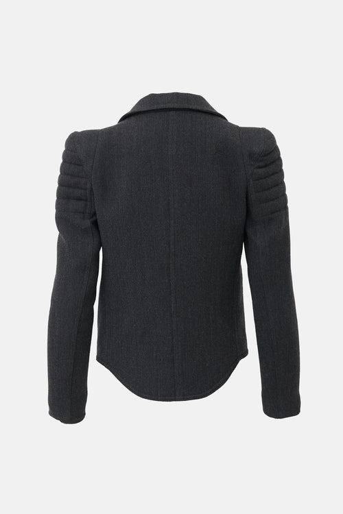 Smythe Wool Cropped Blazer