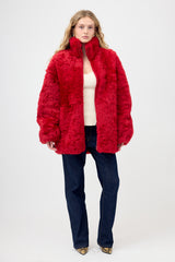 Raey Fur Zip Jacket