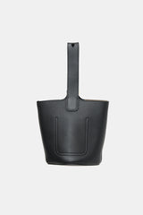 Loewe Leather Mini Pebble Bucket Bag