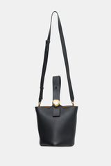 Loewe Leather Mini Pebble Bucket Bag