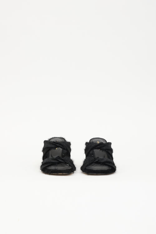 Dries Van Noten Hair Mules