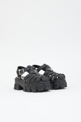 Prada Rubber Monolith Fisherman Sandal