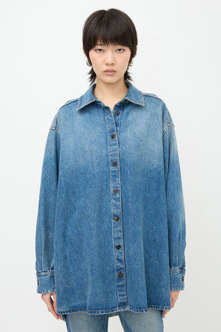The Row Denim Frannie Shirt