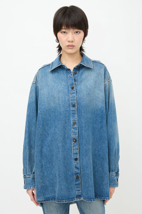 The Row Denim Frannie Shirt