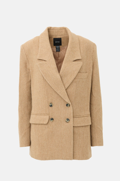Smythe Wool Patterned Blazer