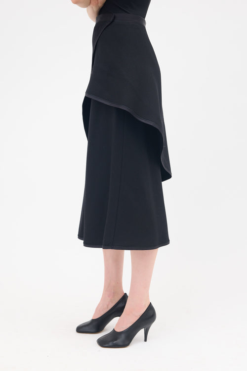 Celine Pre Fall 2014 Wool Wrap Skirt