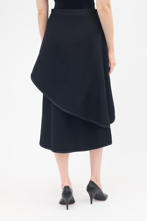 Celine Pre Fall 2014 Wool Wrap Skirt