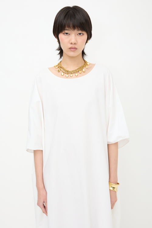 The Row Poplin Isora Dress