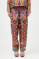 Pierre-Louis Mascia Silk Floral Two Piece Set