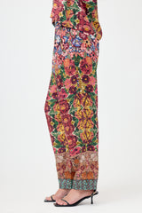 Pierre-Louis Mascia Silk Floral Two Piece Set