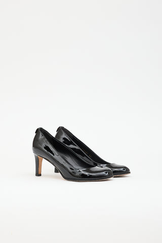 Gucci Patent GG Pump