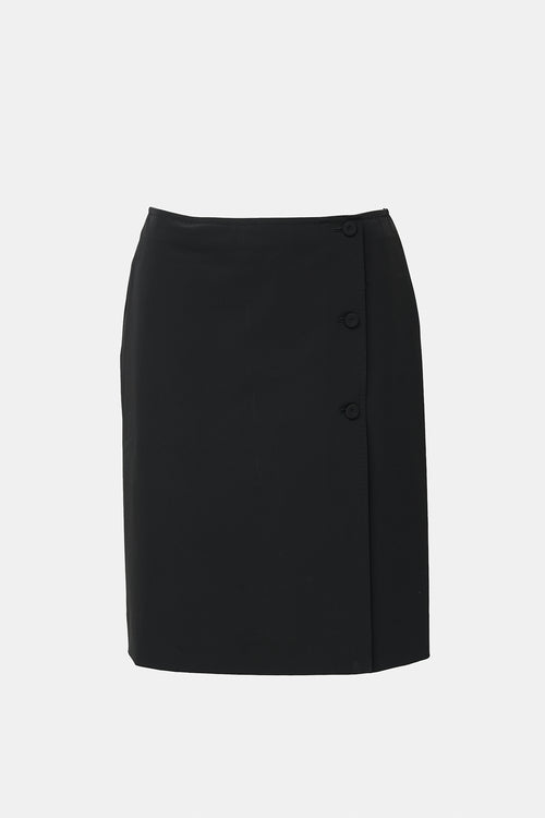Prada Vintage Wrap Skirt