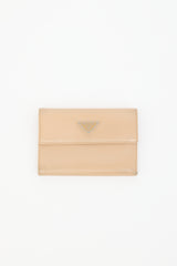 Prada Leather Trifold Wallet