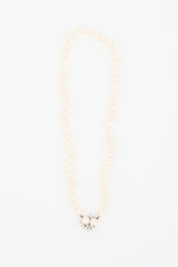 Fine Jewelry Pearl & 14k White Gold Necklace