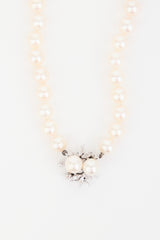 Fine Jewelry Pearl & 14k White Gold Necklace