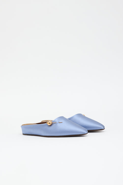 Herbert Levine Satin Sleep On It  Mule