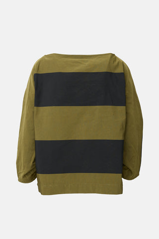 Dries Van Noten Linen Striped Top