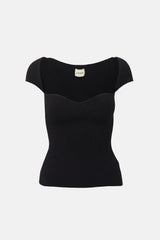 Khaite Ribbed Knit Ista Top
