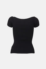 Khaite Ribbed Knit Ista Top