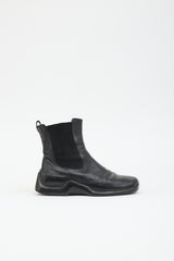 Prada Sport Leather Chelsea Boot