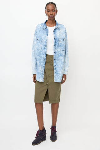 Isabel Marant Étoile Acid Wash Lynton Shirt