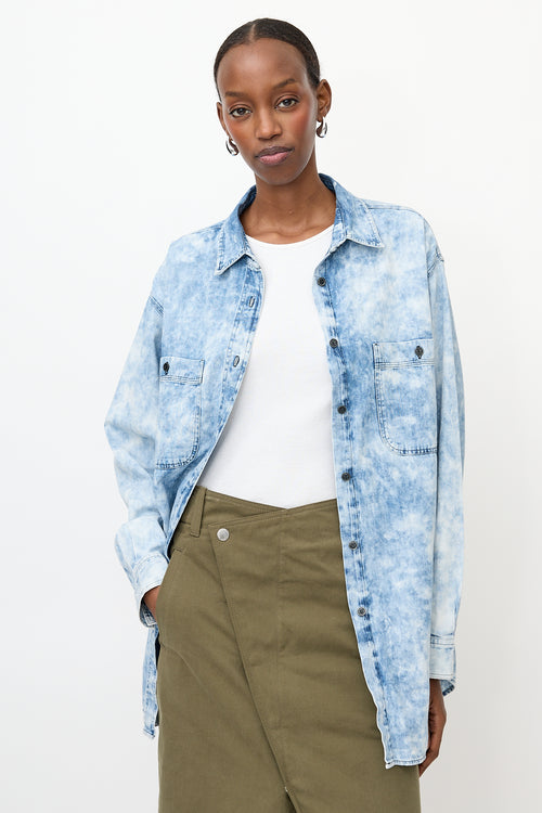 Isabel Marant Étoile Acid Wash Lynton Shirt