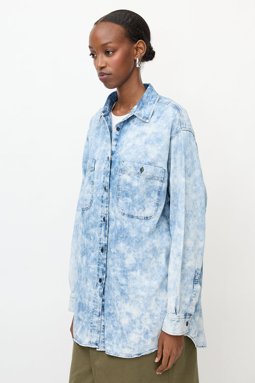Isabel Marant Étoile Acid Wash Lynton Shirt