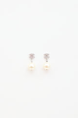 Chanel FW 2016 Faux Pearl CC Earrings