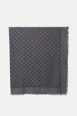 Louis Vuitton Silk & Wool Monogram Scarf