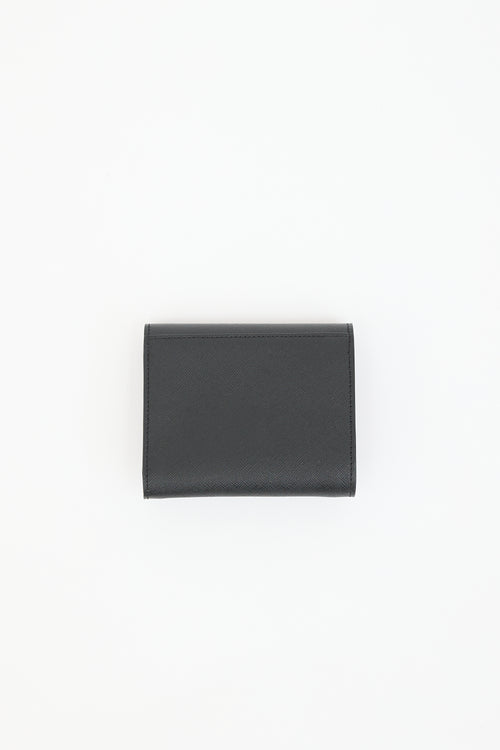Marni Saffiano Leather Trifold Wallet