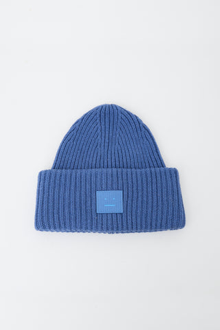 Acne Studios Wool Ribbed Knit Beanie