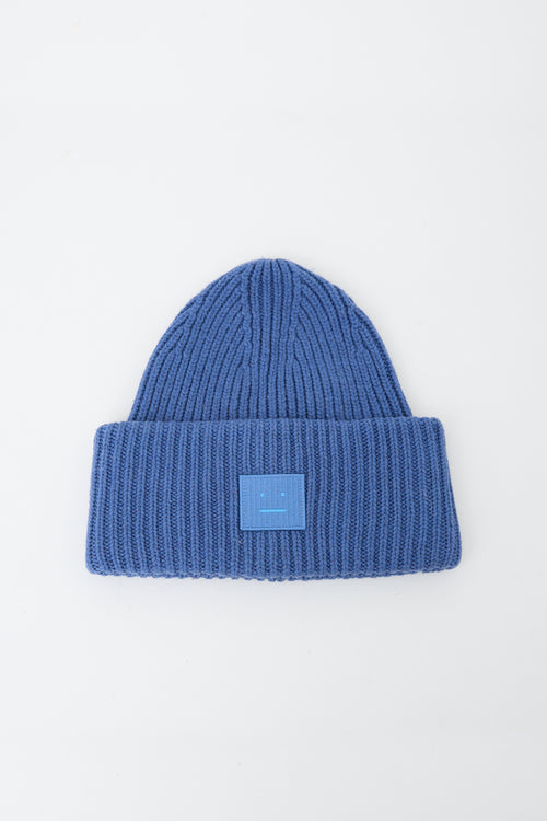 Acne Studios Wool Ribbed Knit Beanie