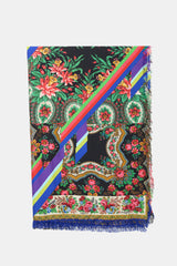 Pierre-Louis Mascia Silk Multi Print Scarf