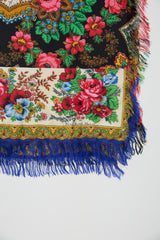 Pierre-Louis Mascia Silk Multi Print Scarf