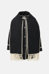 Toteme Wool Scarf Jacket