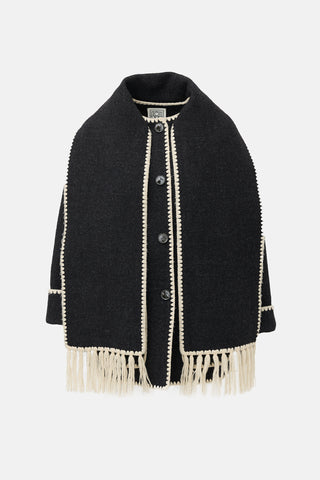 Toteme Wool Scarf Jacket