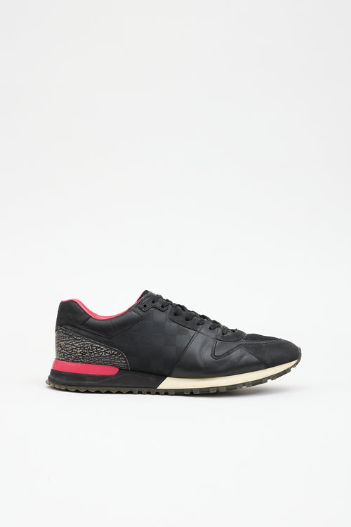 Louis Vuitton Damier Infini Run Away Sneaker