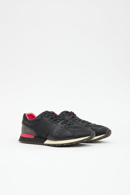 Louis Vuitton Damier Infini Run Away Sneaker
