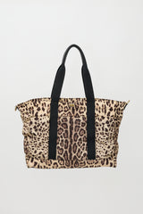Dolce & Gabbana Nylon Printed Diaper Bag