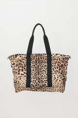 Dolce & Gabbana Nylon Printed Diaper Bag
