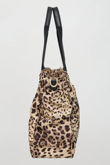 Dolce & Gabbana Nylon Printed Diaper Bag