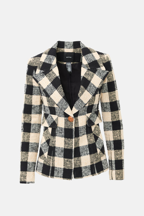 Smythe Tweed Checked Blazer