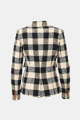 Smythe Tweed Checked Blazer
